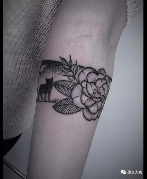 纹身手稿素材第481期:臂环