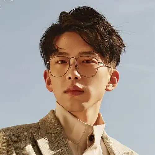 斯文败类费启鸣同款眼镜摩登兄弟抖音大框网红近视男防辐射女大脸