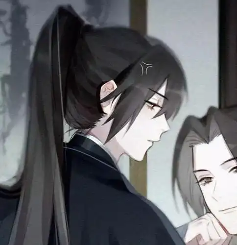 唯美动漫古风男男创意头像一人一半兄弟头像图片