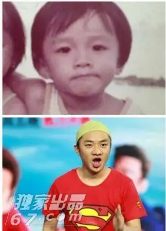 "跑男"邓超杨颖李晨童年萌照 盘点明星童年照