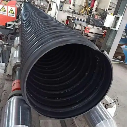 hdpe钢带增强螺旋波纹管dn2000 排水管克拉管双壁波纹管排污管