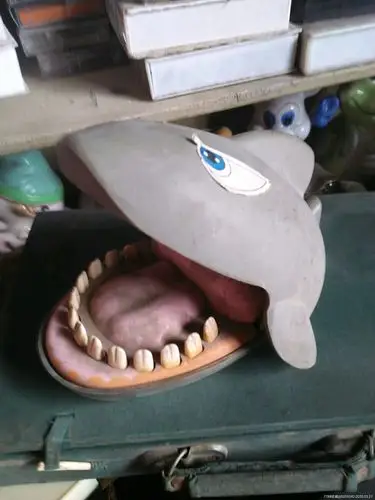 咬人鲨鱼!品相一般!