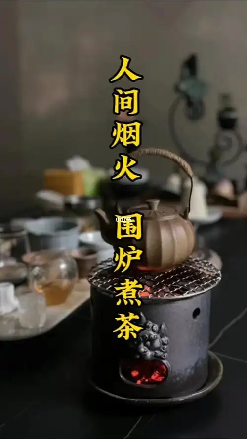 喝茶可以体感免疫力围炉煮茶的风就吹来了