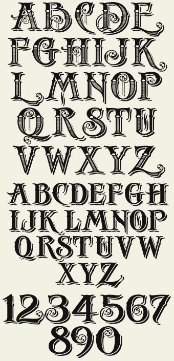 英文字体.手绘.设计.手写.26个字母.