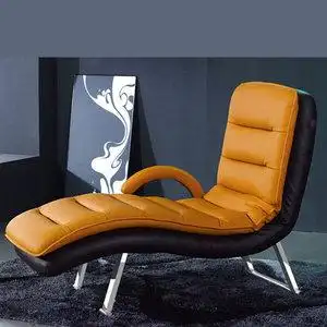 设计师沙发椅贵妃真皮躺椅家用科技布单人调节靠背阳台轻奢休闲椅