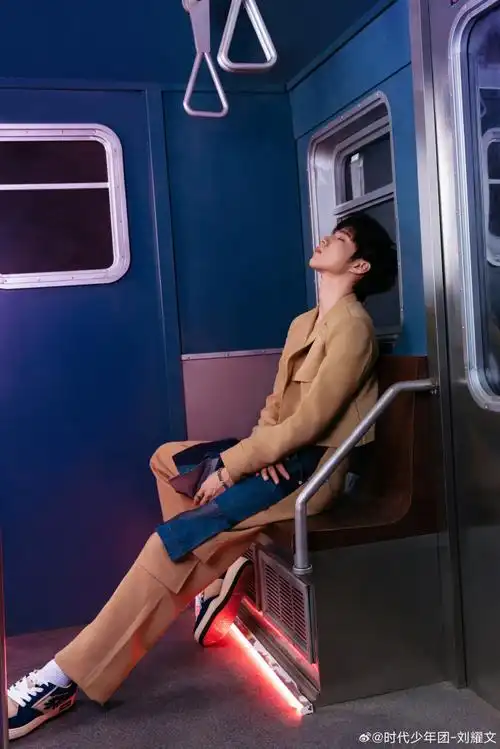 v-style##刘耀文美拉德西装#@时代少年团-刘耀文生日写真的第三套