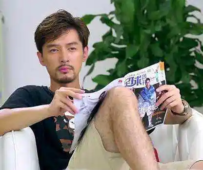 娱乐圈中腿毛旺盛的明星胡歌浓密像秋裤