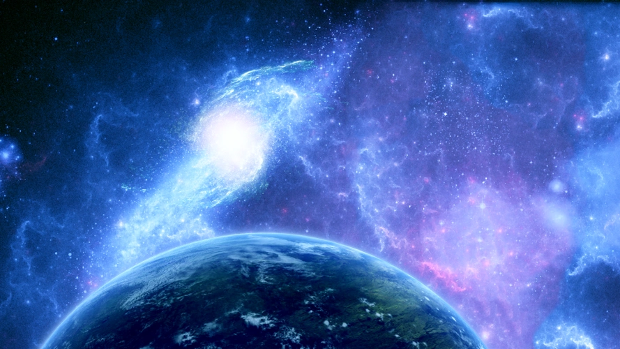 蓝色星球全高清壁纸和背景,高清图片,壁纸,科幻 - 天下桌面