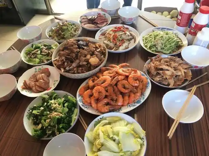 10.1李凯准备的一桌午餐