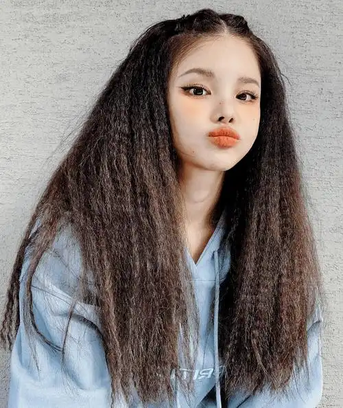 "烟花烫"_发型_中国_人类