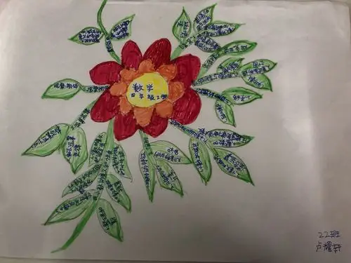 北恒四年级22班数学思维导图作品集
