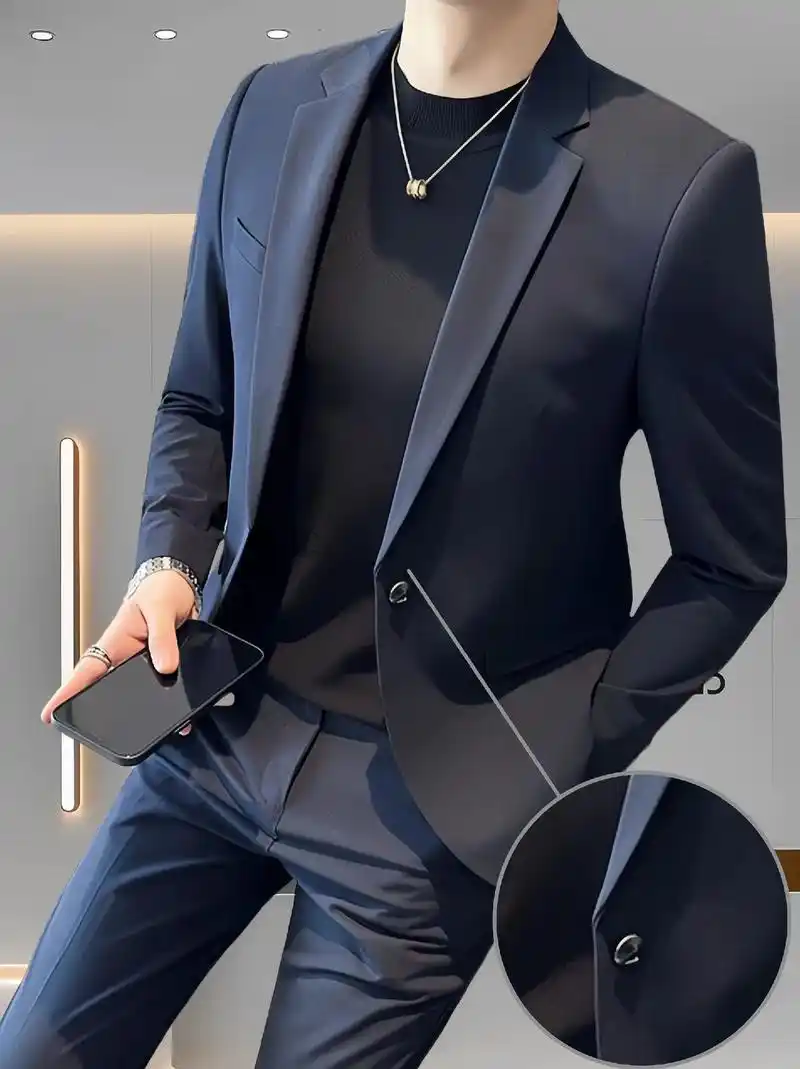 潮流商务男士西装,帅气性感90.