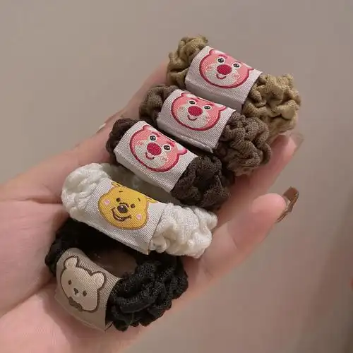 秋冬儿童皮筋女扎头高颜值不伤头发加粗头绳新款网红丸子头橡皮筋