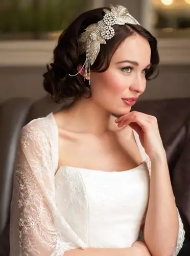 不容错过的迷人欧式复古新娘发型 知性优雅梦幻味十足