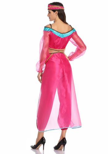 万圣节阿拉伯女郎分体套装cosplay红灯公主肚皮表演民族服装