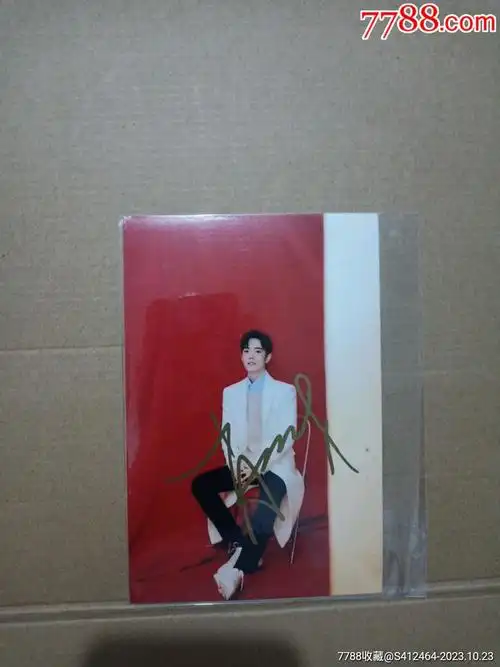 肖战签名照_价格50元_第1张