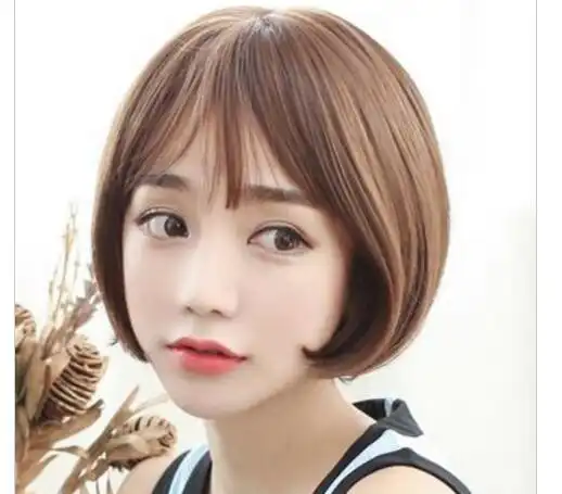 时尚又超级显脸小的修脸短发发型