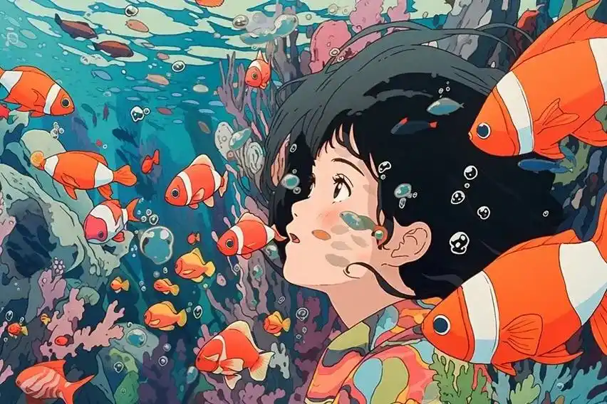 大鱼海棠#大鱼海棠 #宫崎骏 #治愈系  - 抖音