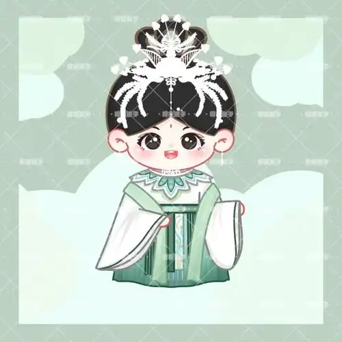 客稿展示q版程潇