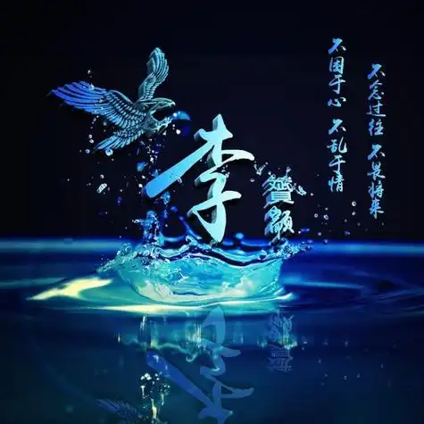 用你的姓氏制作头像三十多张个性大气签名头像赶紧带走你的