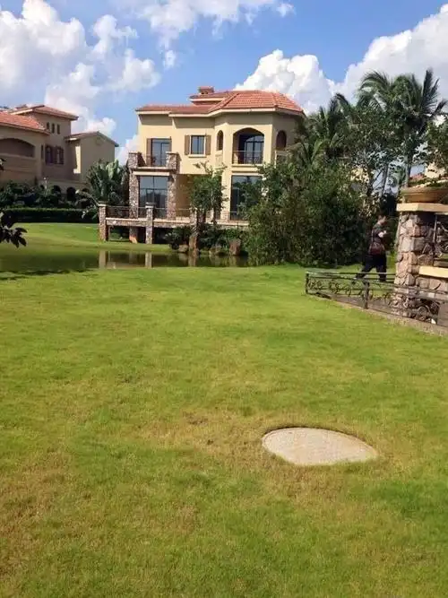 海口市南国威尼斯城233平联排别墅花园