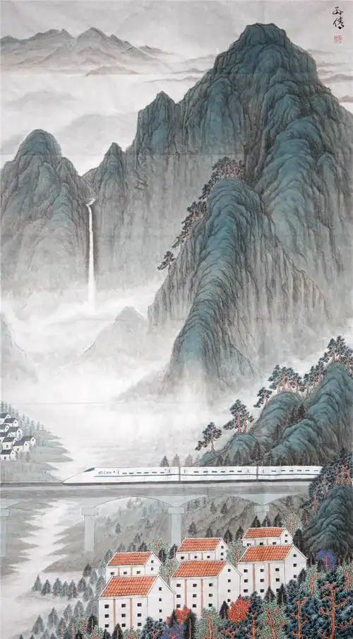 作品名称:       孙倩 赞(9920) 作品简介        泰山脚下新农村