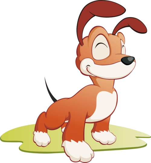 可爱的卡通小狗图片大全