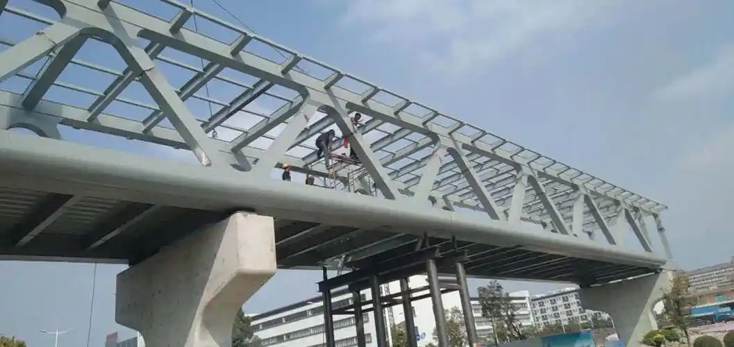 钢结构天桥案例
