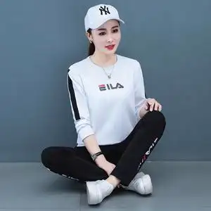 运动服套装女斐乐