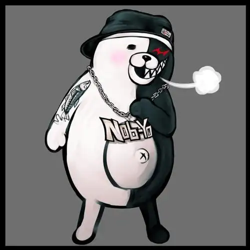 求黑白熊高清图片 用来定制衣服!急!