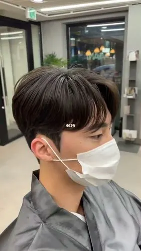 韩系男生发型韩式气垫烫服帖烫