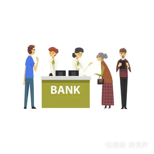 银行办公室经理,女银行工人为客户提供服务的人员咨询