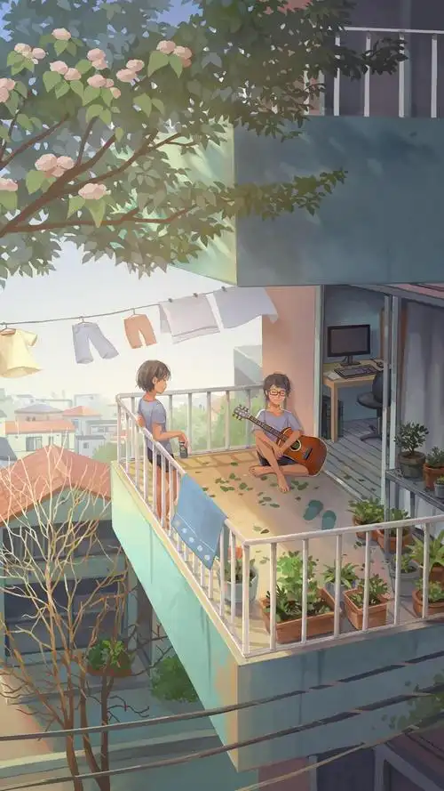 童趣治愈系插画