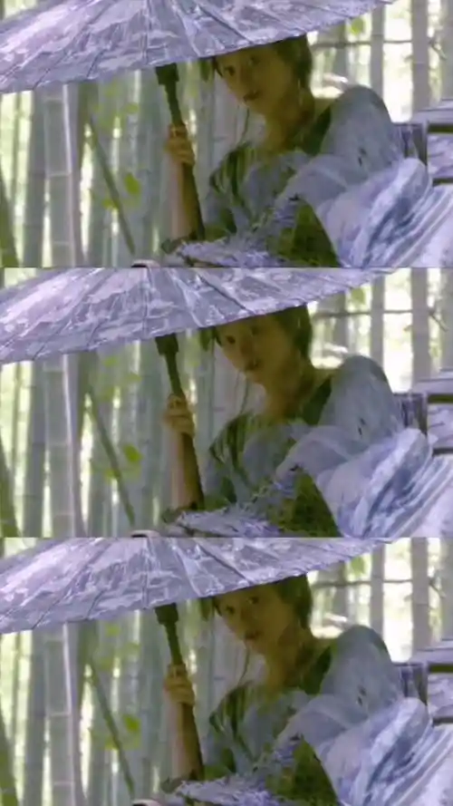 很多年后关晓彤这段撑伞也会成为百年经典