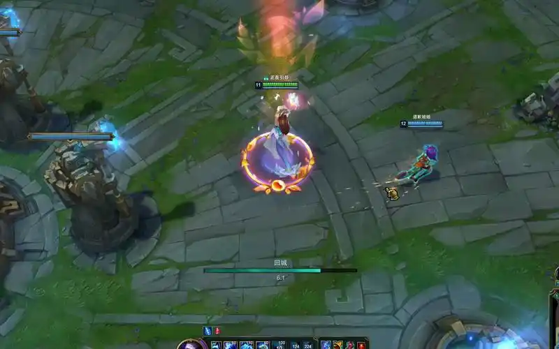 [lol]忍气吞声回城特效太好看了!