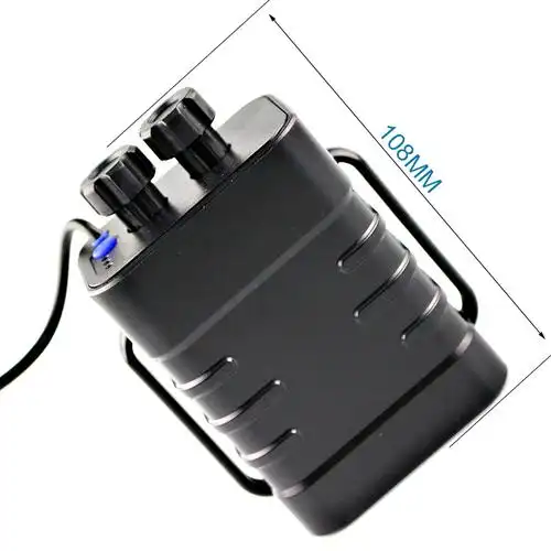 6节18650锂电池自行车夜骑车灯电源盒124v移动手机充电充电宝