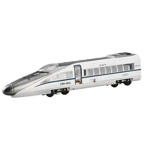 儿童高铁火车玩具合金复兴号动车模型仿真地铁和谐号火车套装男孩