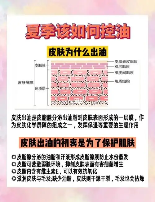 夏季皮肤成了大油田,该如何控油71建议收