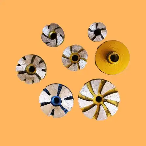 金刚石磨头 金刚石小磨轮 干式磨轮角磨机用碗磨石材花盆 清底轮