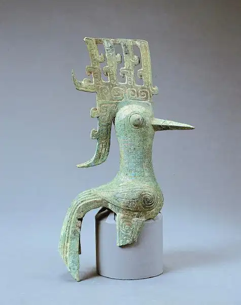 铜鸟.四川省文物考古研究院供图