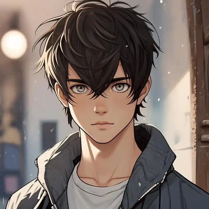 双手合十的男生头像🙏👦