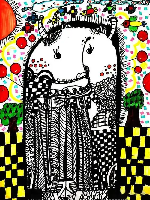 绘画让我们大开眼界全国儿童画比赛获奖作品