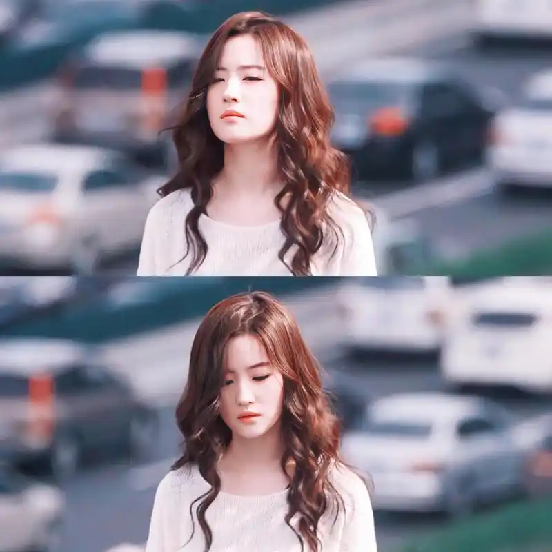 露水红颜的刘亦菲,她是一件艺术品,当之无愧的女神!