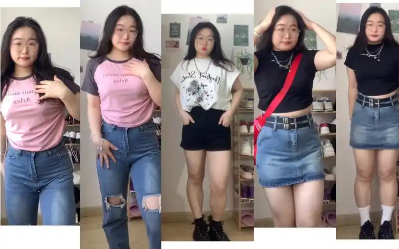 150斤/163cm 微胖女生夏季简约休闲穿搭 巨显瘦 | 甜辣女孩穿搭分享