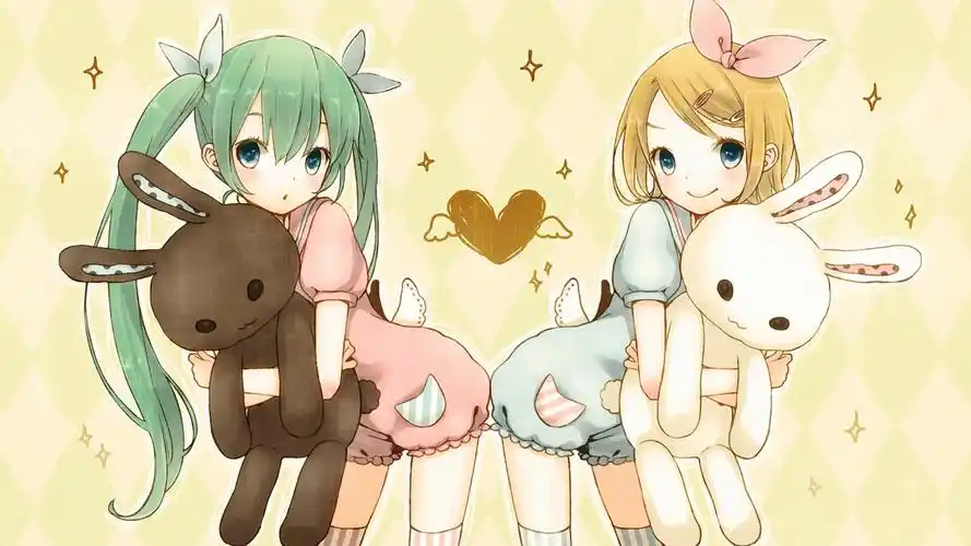 可爱卡通电脑桌面壁纸高清大图预览1920x1080_卡通动漫下载_美桌网