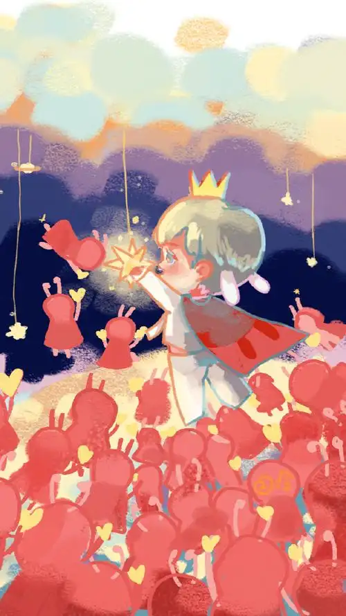 肖战粉丝饭绘小王子和他的快乐星球99每张都好可爱@x玖少年团肖战