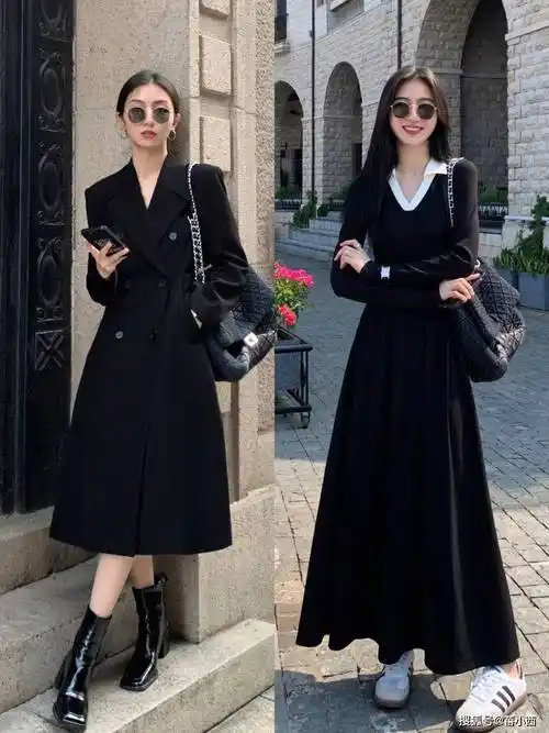 平时都喜欢穿"黑色",显瘦不说还百搭_色彩_白色_服饰
