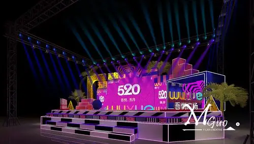 商场:周年活动舞台设计-一览monicagu0