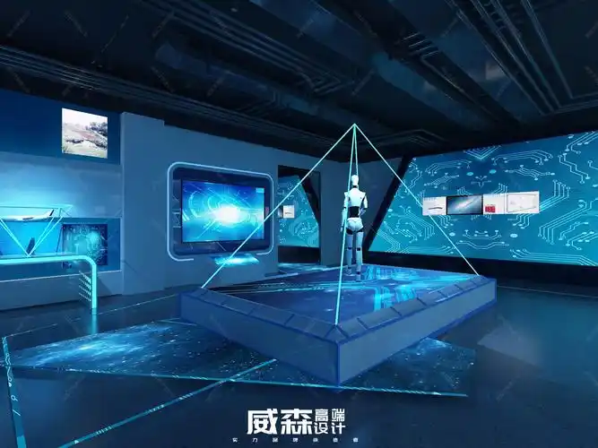 现代工装全息影像空间 - 效果图交流区-建e室内设计网