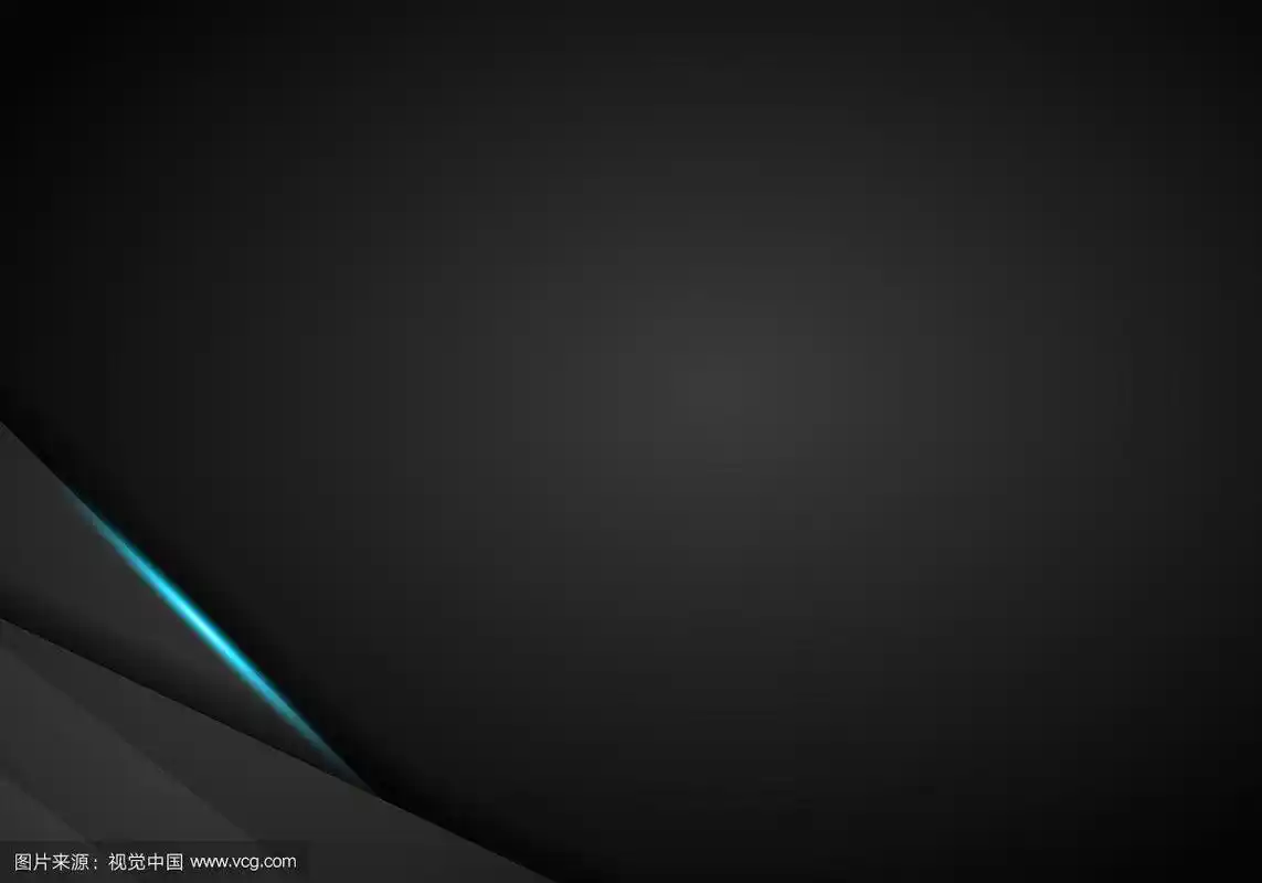 抽象金属蓝黑色框架布局设计